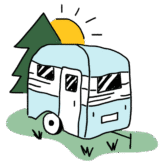 la cabane ambulante icône